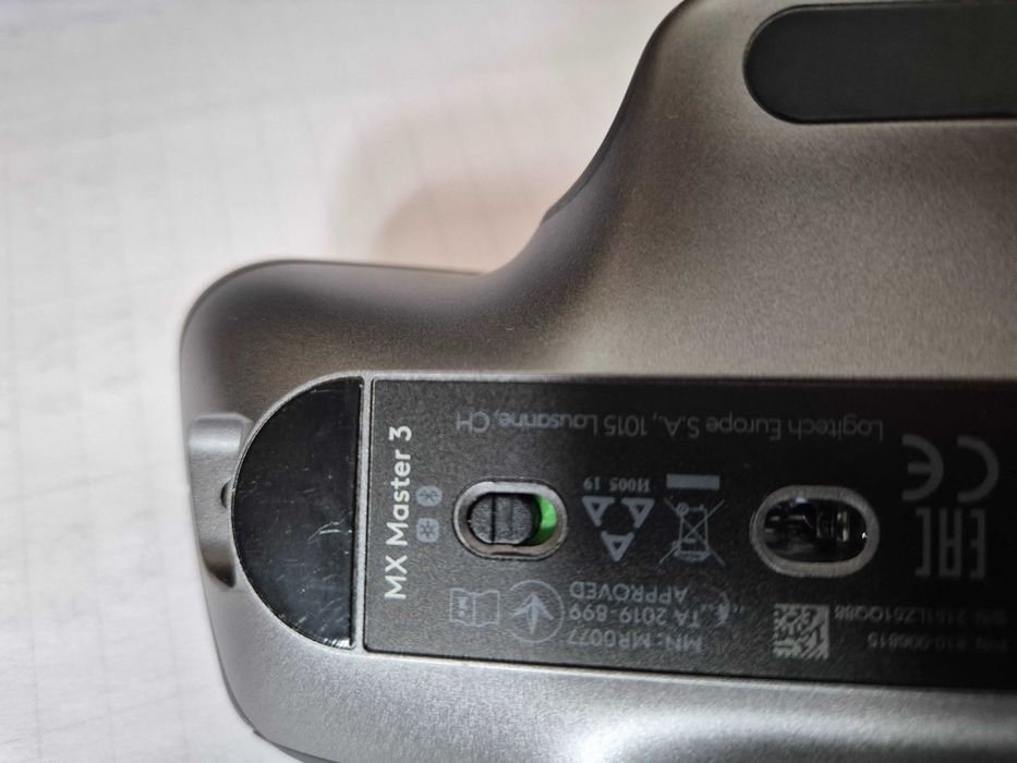 Rato  Logitech Mx Master 3, sem anomalia