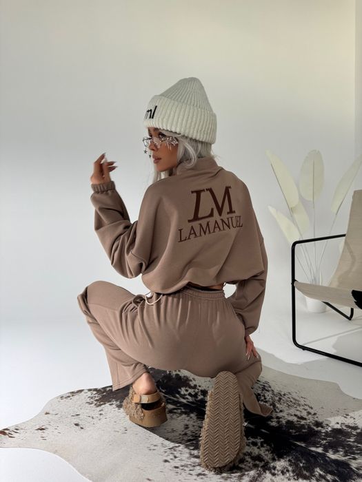 Komplet dresowy beżowy Lamanuel