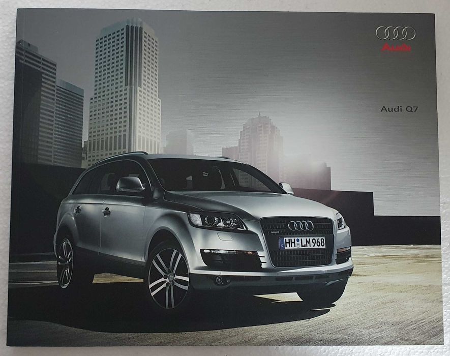 Catálogo do Audi Q7 - original - Ano 2006/2007