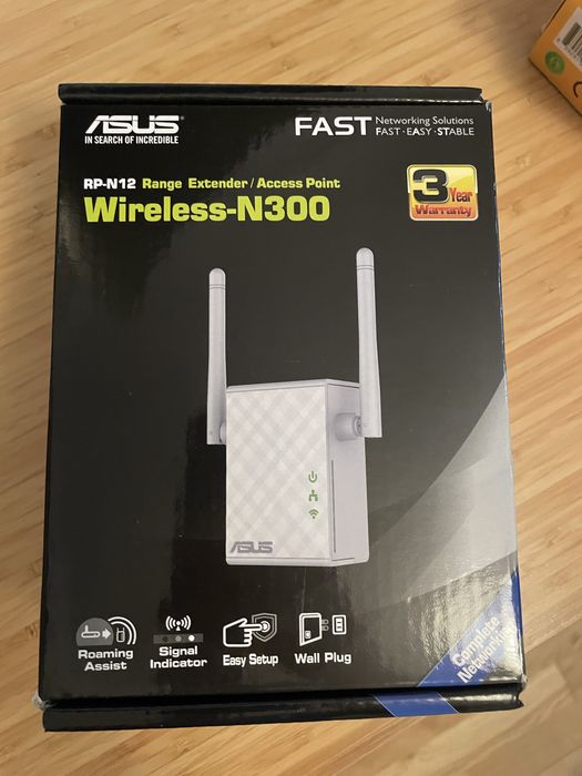 Asus wireless N300 Repetir sinal router modem asus rede