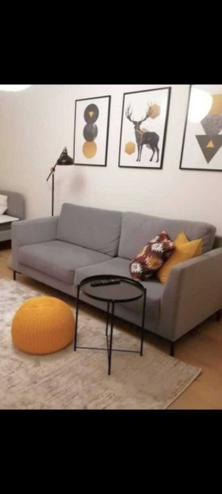 nowoczesna kanapa szara