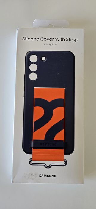 Capa silicone com fita p samsung s22+