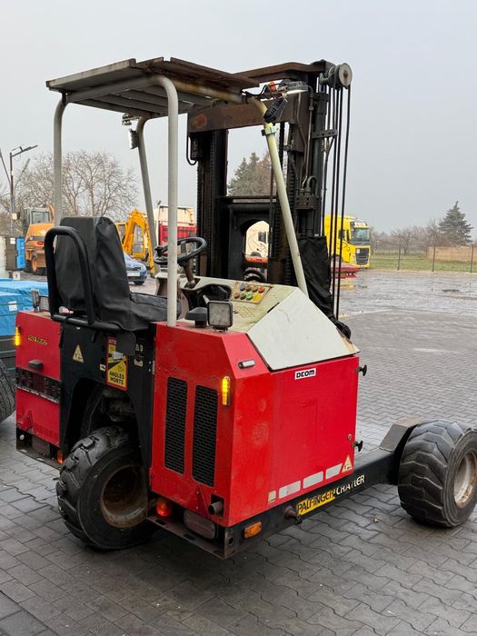 Wózek widłowy podwieszany, terenowy Palfinger. Moffett 2012 rok.3x3