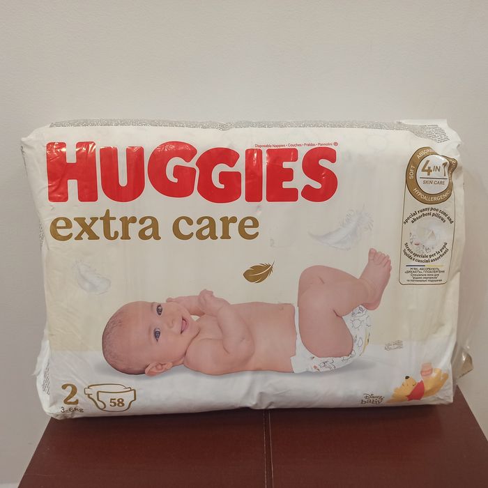 Підгузники Huggies Еліт Софт 2 Джамбо 58шт.