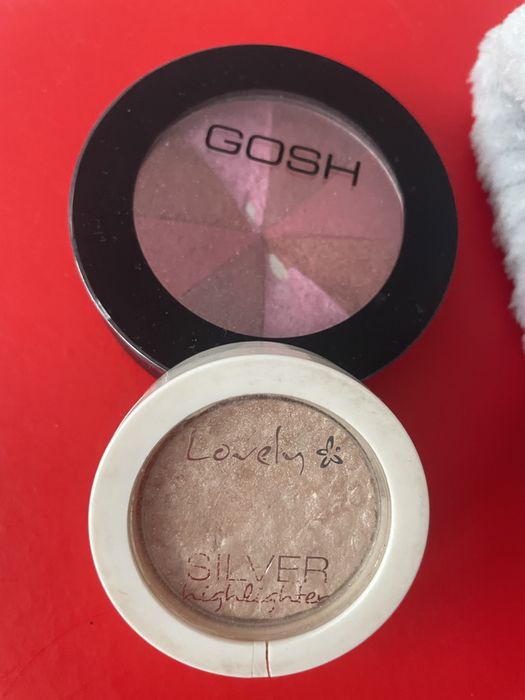 Rozświetlacz Rose Gold NOWY+GRATIS róż Gosh