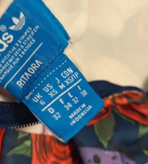 Adidas Originals kombinezon Rita Ora  S11816, 32 34 NOWY, róże, kwiaty