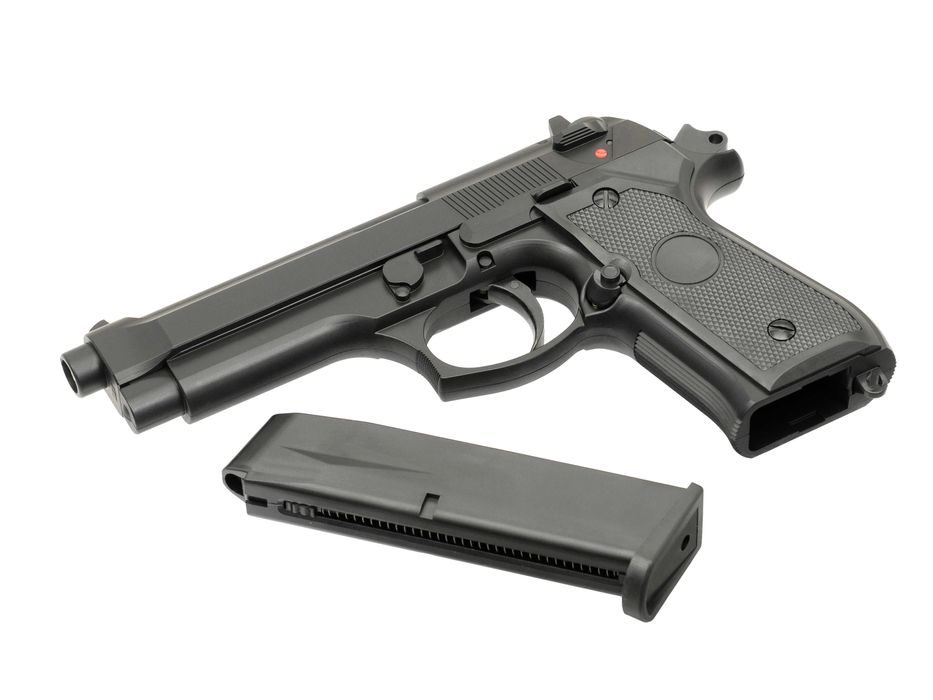 Pistola Airsoft Beretta (Green Gás)(NOVA)
