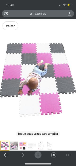 Puzzle infantil de espuma