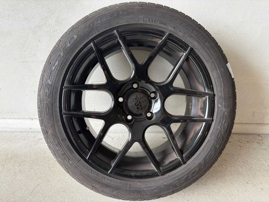 komplet felg aluminiowych HAXER 17 cali 4 sztuki BMW e39