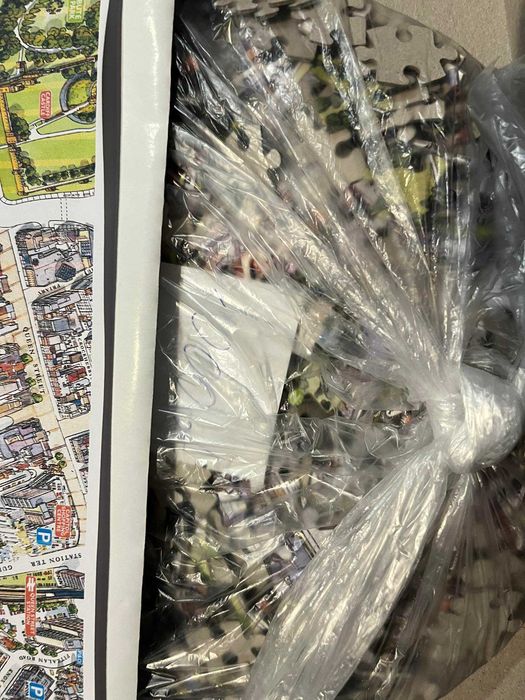 Puzzle Jigraphy Cityscape Maps Mapy miast 1000