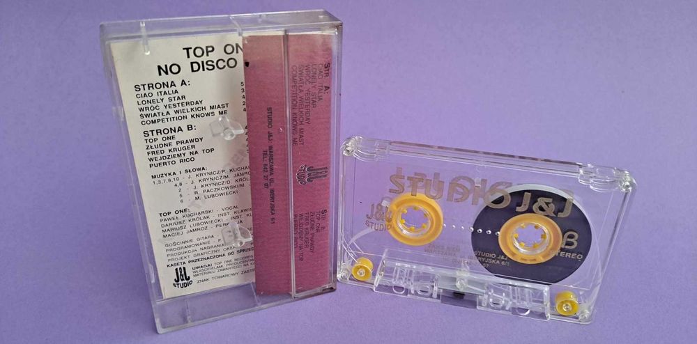 Top One – No Disco No.1 KASETA MAGNETOFONOWA 1994 J&J Studio