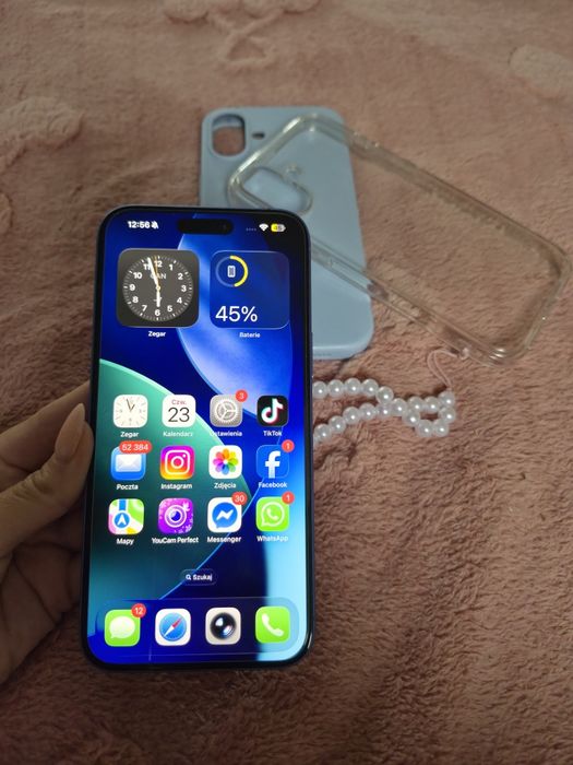 Iphone 16 plus 96% baterii stan super jak nowy 1 właściciel