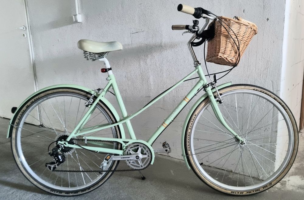 Rowek miejski - Romet Mikste 2017 28" kolor miętowy