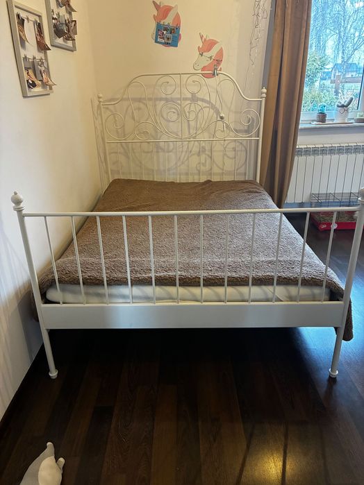 Łóżko ikea białe