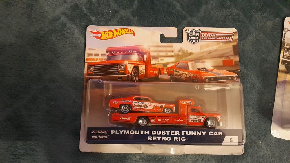 Plymouth team transport hot wheels Tomaszów Mazowiecki •
