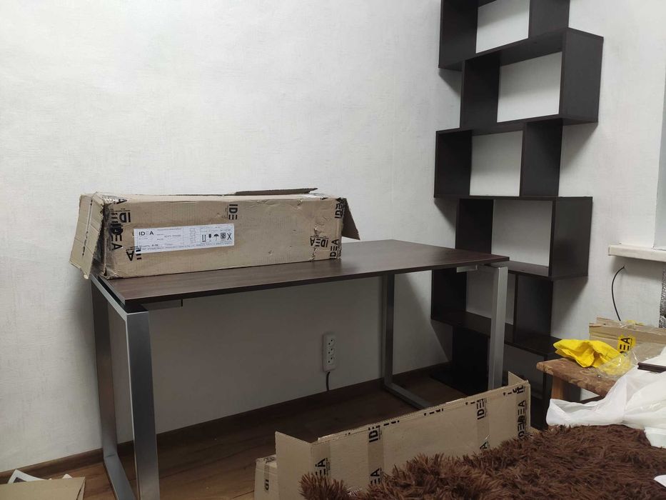 Письмовий стіл Loft design Q-135 з царгою Венге Корсика