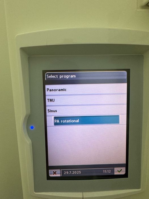 Ortopantomografo (rx panoramico)