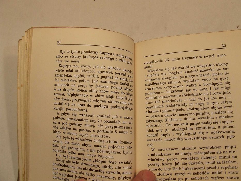 Moc życia P. Mulford stara ksiązka 1930