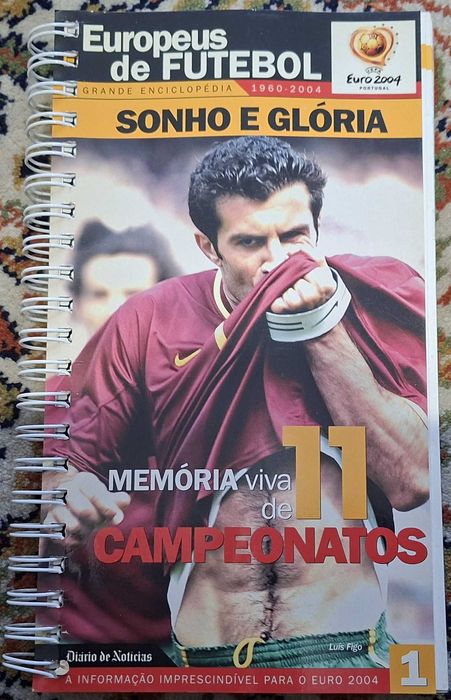 3 Livros Europeus de Futebol Grande Enciclopédia, Ed. Diário Noticias