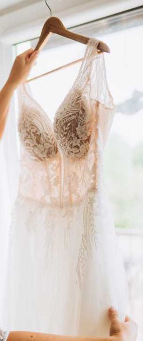 Suknia Ślubna model Diora + Welon ślubny Polis