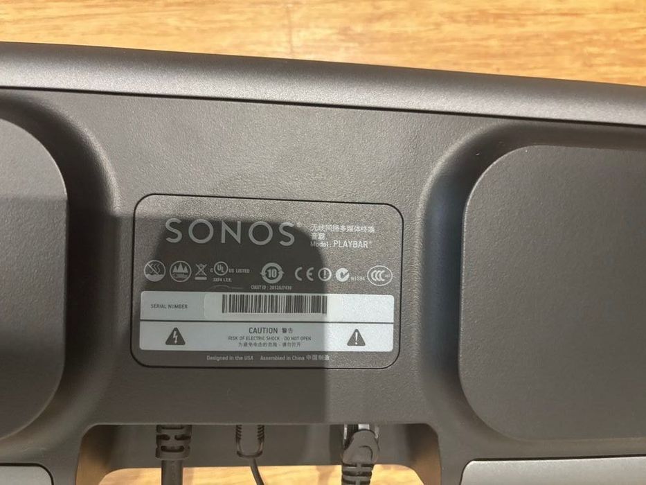 Sound Bar e Subwoofer Playbar SONOS