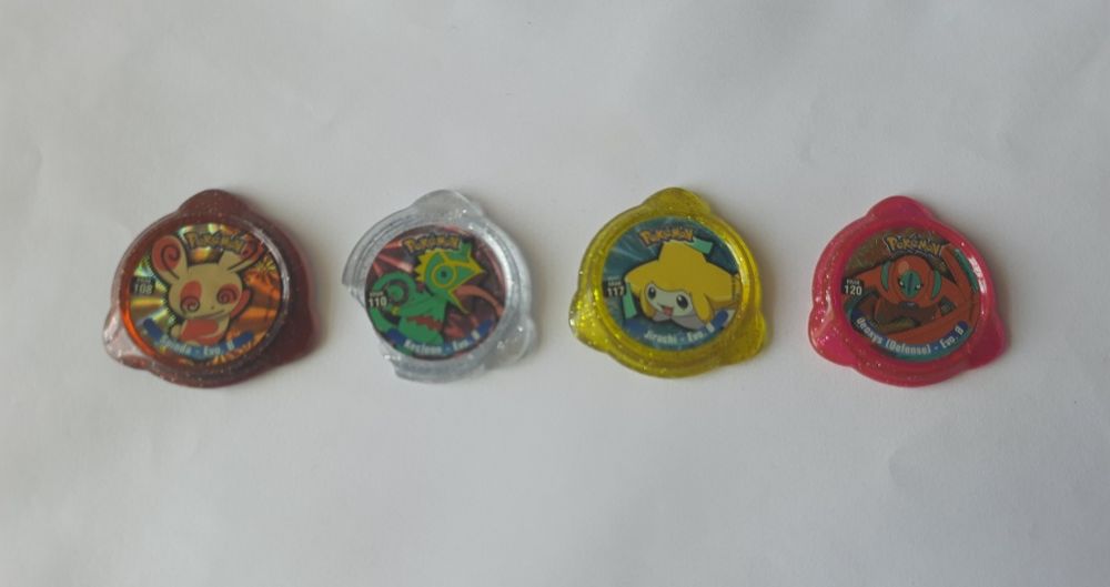 Pokemon tazos kraks - venda à unidade