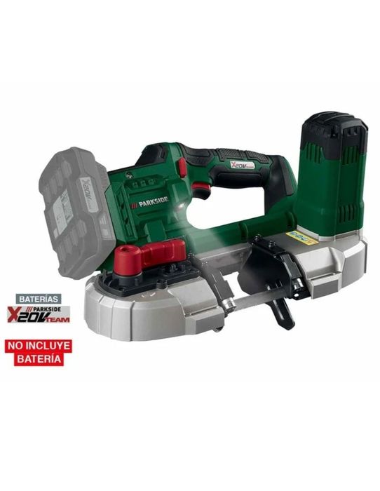 Serra de fita sem fio de 20 V parkside