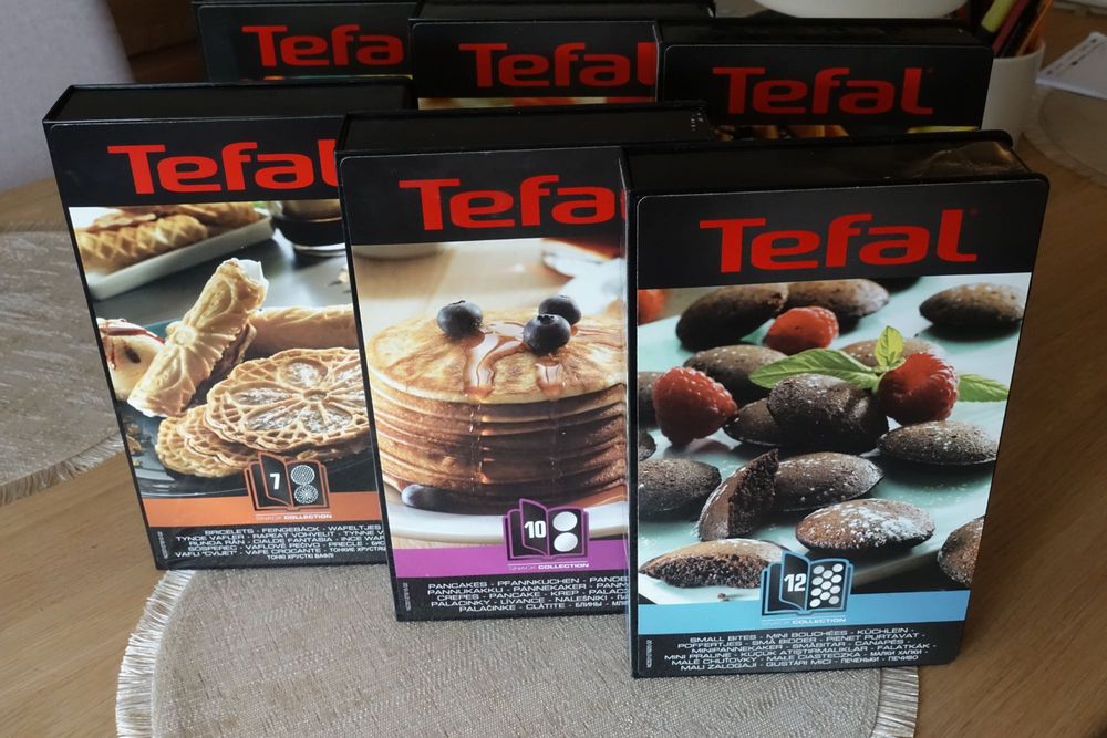 Opiekacz Tefal Snacktime 700W + 6 zestawów płytek