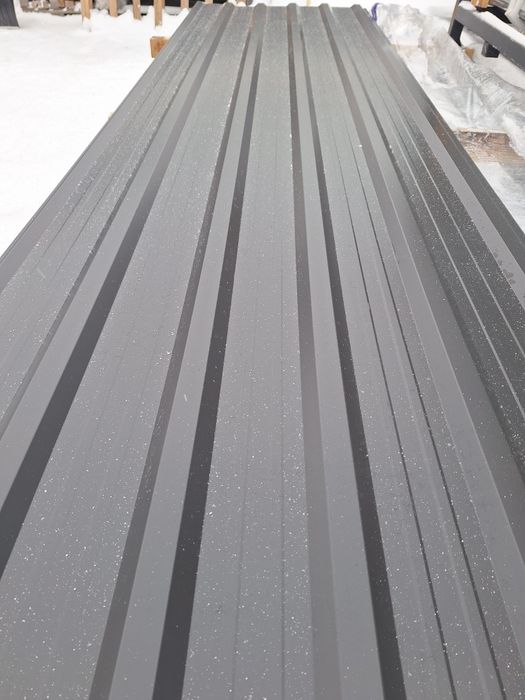 GR0,50 Blacha Trapezowa grafit  na Garaż Stodoła Kurnik -Trapez od ręk