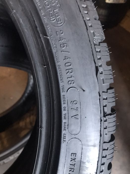 245/40/18+225/45/18 R18 Michelin Pilot Alpin PA4 4шт зима