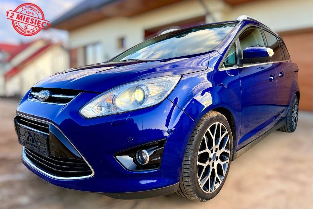 Ford Grand C-MAX **FULL Opcja**2.0 163 KM**WEBASTO**Sama parkuje** El. klapa**Keyless**