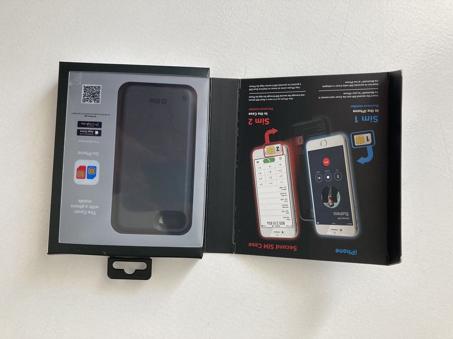 iPhone 6, 6s, 7, 8, SE 2020, SBS Dual SIM Black Case NEW64310020599553122