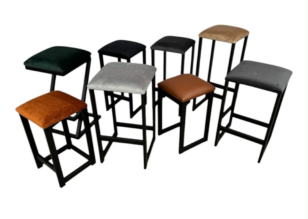 Hoker Taboret  Metalowy Loft duży wybór