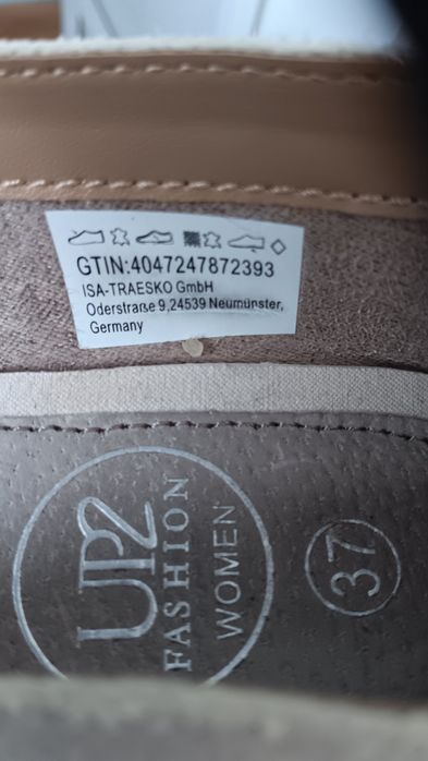 Mokasyny Up2fashion  r.37