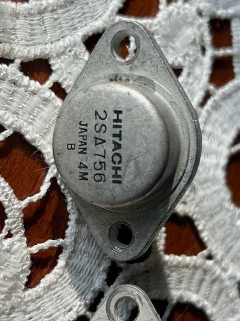 Hitachi 2 SA 756 tranzystory mocy