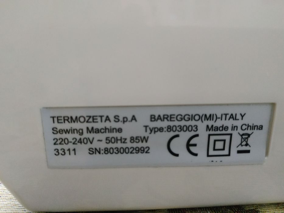 Швейна машинка Termozeta inventa 300 потужність 70 w.: 3 900 грн