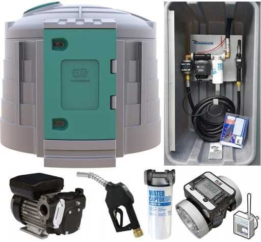 Zbiornik 5000l ON JFC Polska dwu płaszczowy na olej napędowy ATEST UDT