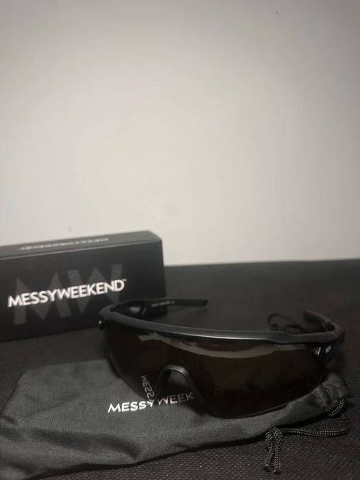 nowe okulary sportowe messyweekend rapid rowerowe biegowe etui