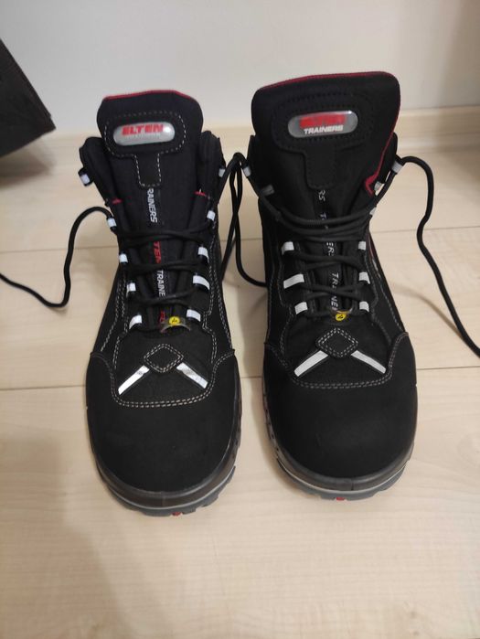 Męskie buty robocze Elten Sander ESD S3 r. 45 30 cm jak new