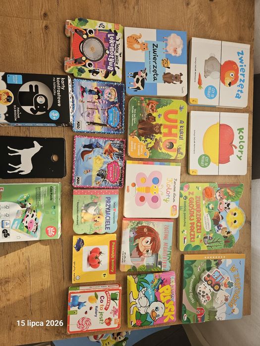 Książeczki edukacyjne i sensoryczne dla malucha (0-4 lata)