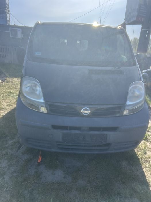 Kompletny przod Vivaro Trafic Primastar czarny Wszystkie Czesci