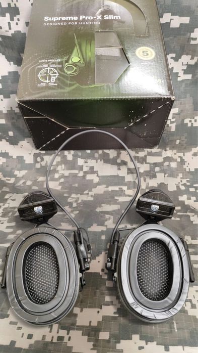 Військові навушники Sordin® + наліпки MultiCam® + кріплення на шолом‼️