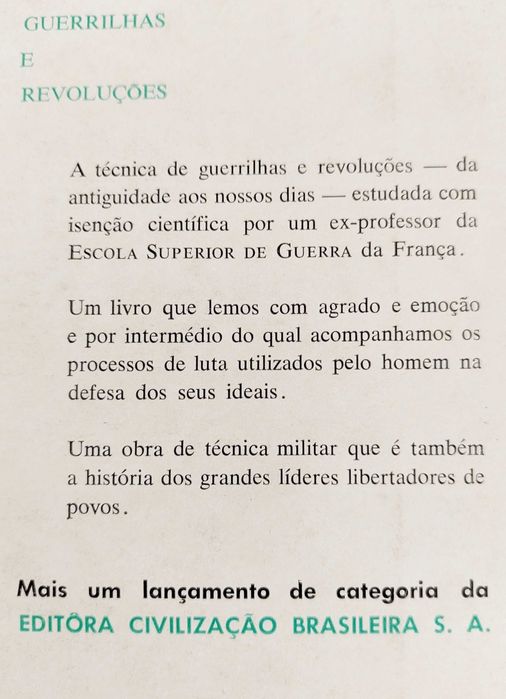 Guerrilhas e Revoluções