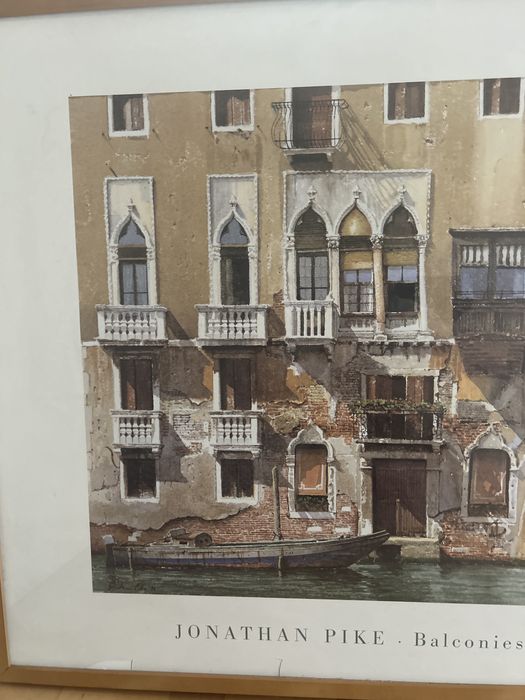 Jonathan Pike zatytułowana „Balconies on the Grand Canal”.