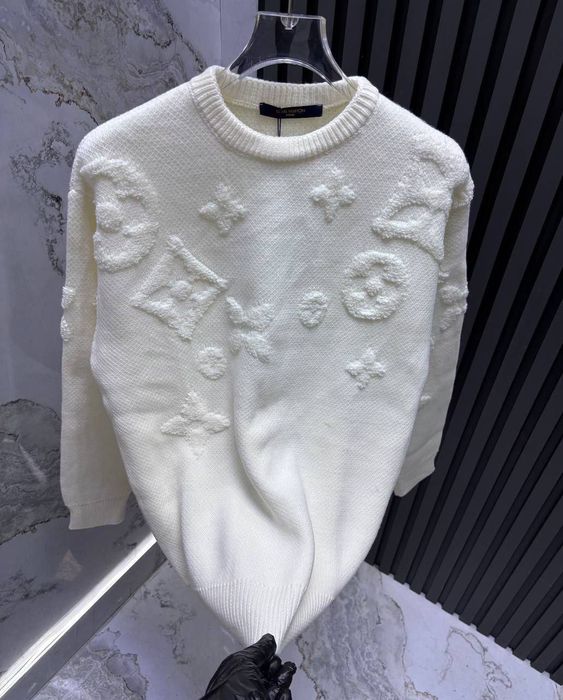 Nowy męski gruby sweter lv Louis  xl