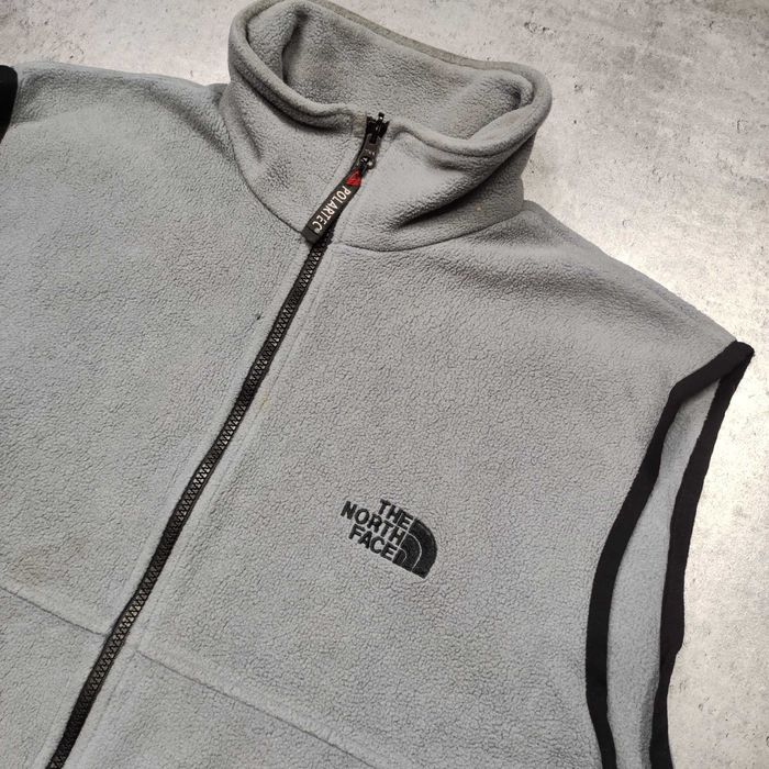 MĘSKA RETRO KAmizelka Polar POLARTEC Ocieplana Thermal The North Face