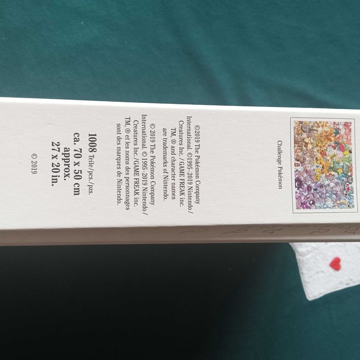Puzzle Pokémon 1000 peças
