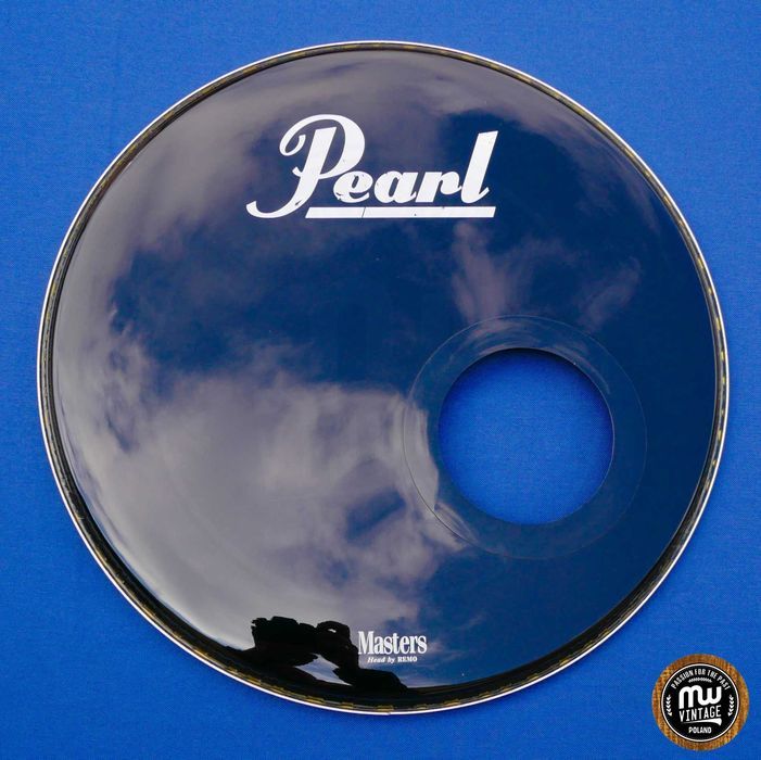 Remo - naciąg Pearl Masters Powerstroke 3 Ebony front 20” ‼️