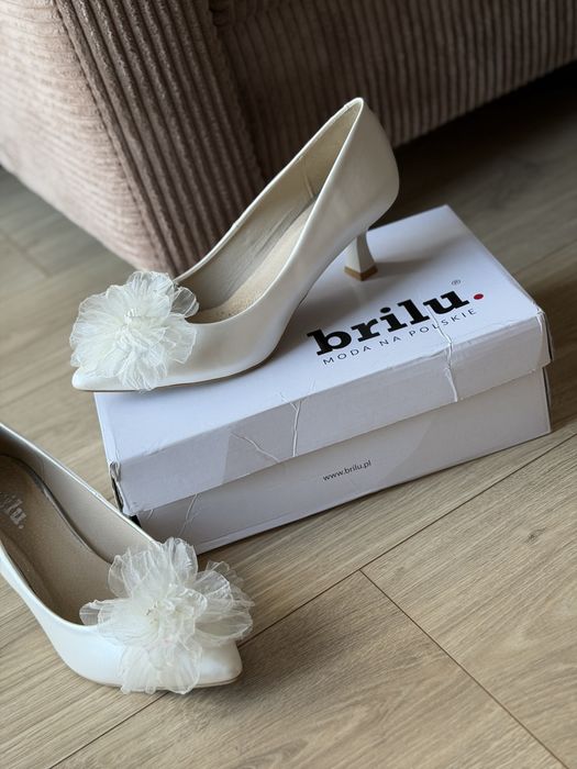 Buty ślubne Brilu rozmiar 40