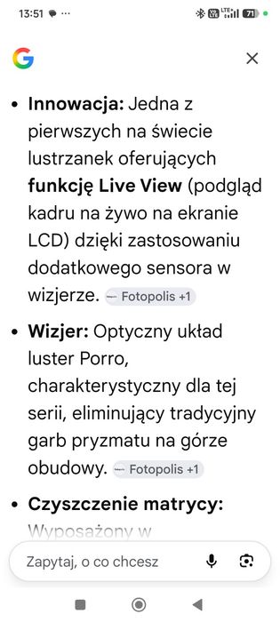 Aparat- Olympus E-330 z dwoma obiektywami